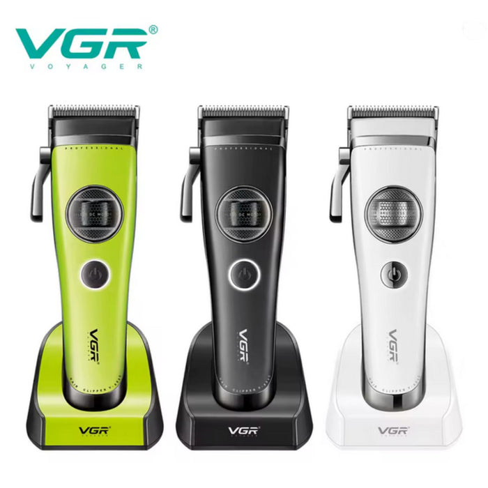 Máquina Cortar Pelo VGR880C Cerámica Motor Rotatech Verde