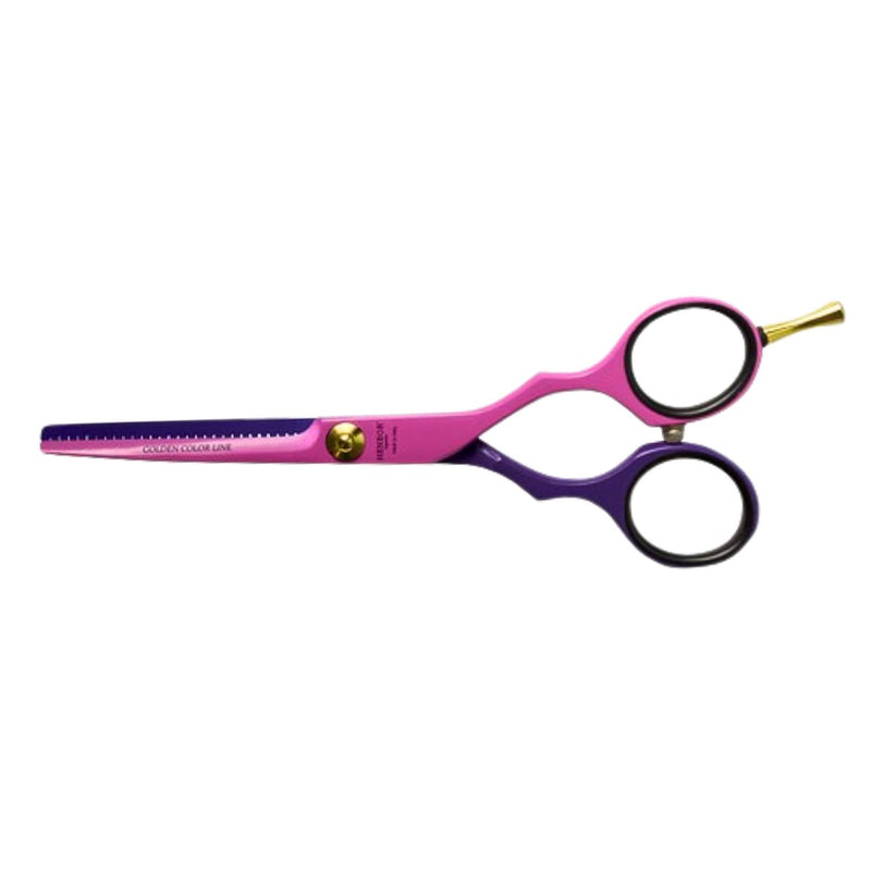 Tijera Henbor Italiana 783P Esculpidora 6 Rosado & Purpura