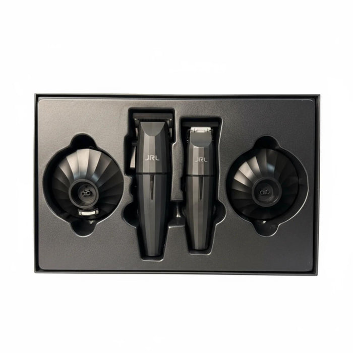 Barber Combo JRL Onyx Cortadora Y Patilera  Ghost  1  Negro
