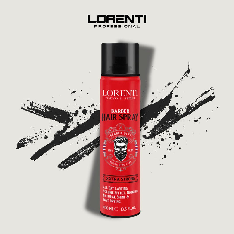 Lorenti Laca Fijador de Cabello Extra Fuerte Rojo 400ML