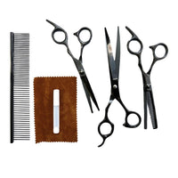 Set Tijeras Peluquería Canina Corta Pelo Perro Mascota