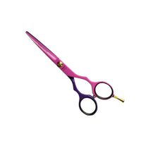 Tijera Henbor Italiana 782P Filo Navaja 5.5'' Rosado & Purpura