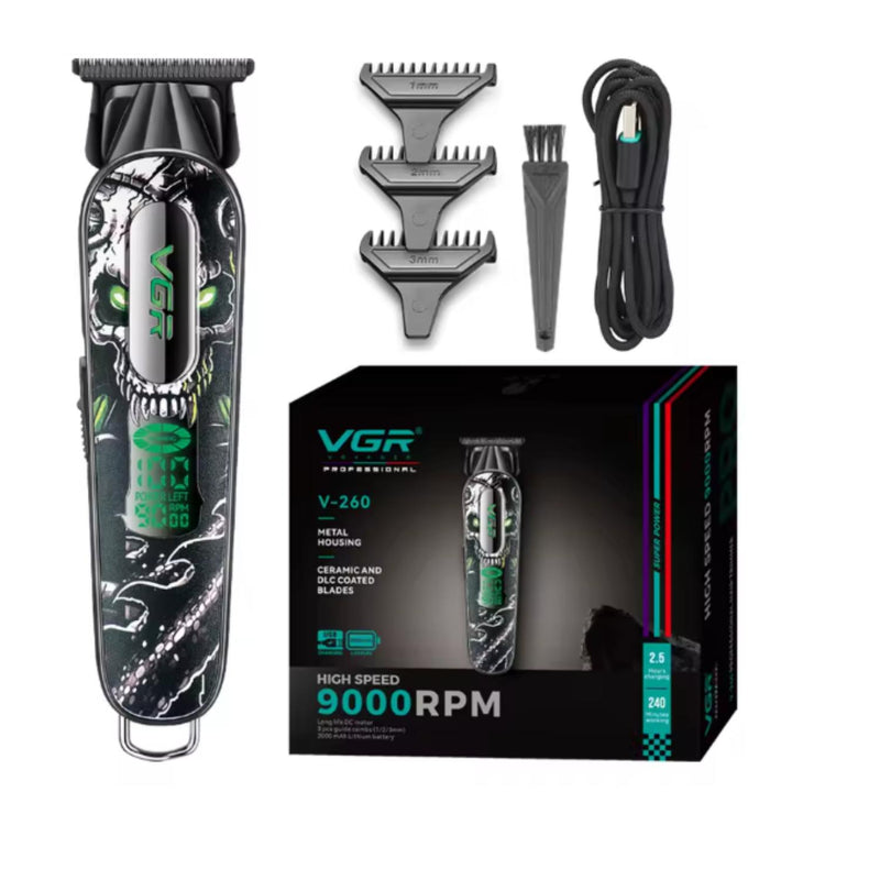 Maquina Patillera VGR Prof. V-260 Motor 9000 Rpm Verde