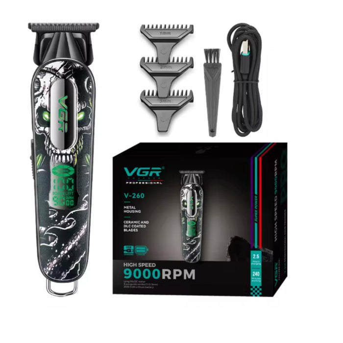 Maquina Patillera VGR Prof. V-260 Motor 9000 Rpm Verde
