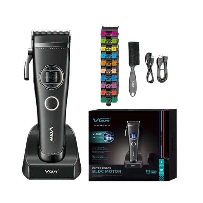 Máquina Cortar Pelo VGR880C Cerámica Motor Rotatech Negro