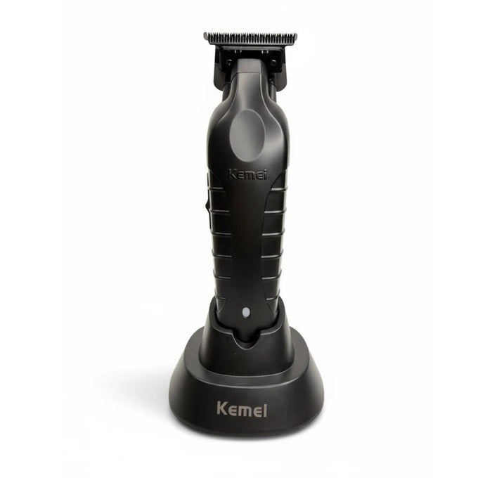 Kemei Desvelladora Cordless Trimmer Con Base Negra KM2299
