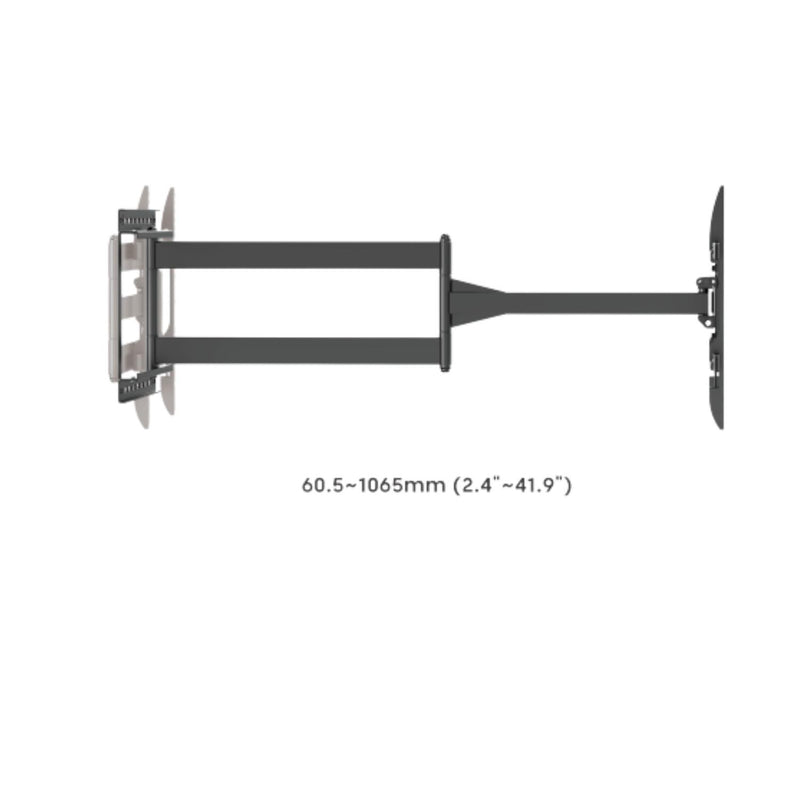 Soporte de TV Con Brazo Extra Largo De 1mtr 43"-80" 50KG