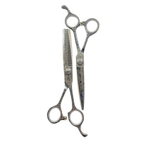 Set de Tijeras Wmark Pro D96-PS022 6″ Con Estuche Y Peineta