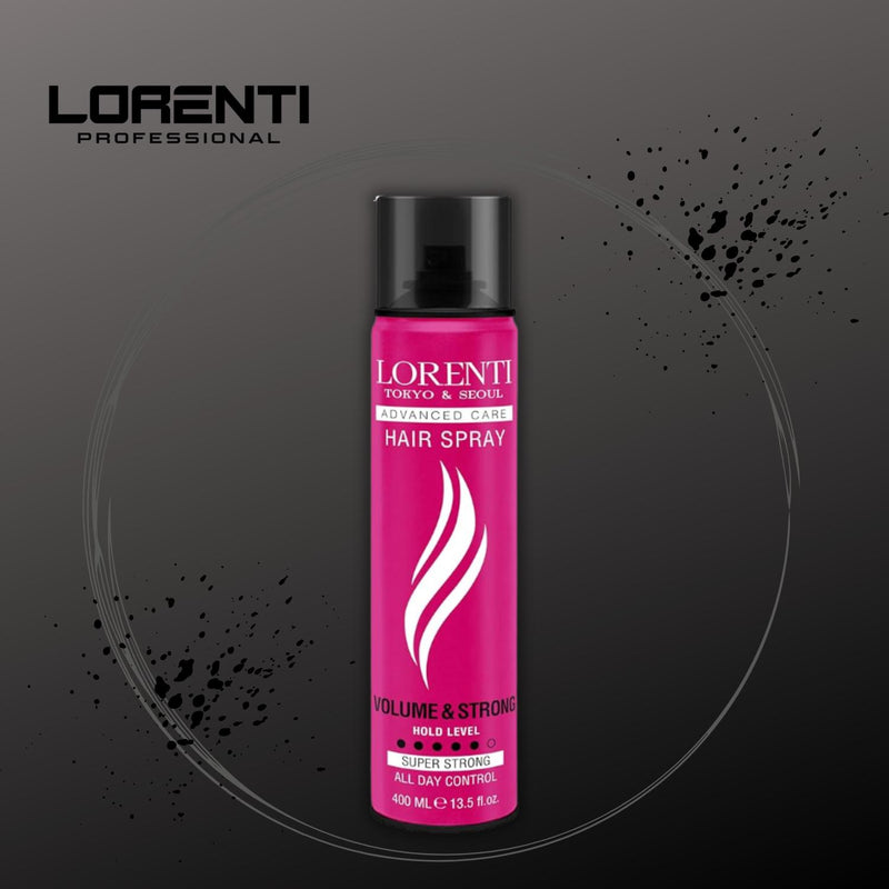 Lorenti Laca Fijador de Cabello Rosado 400ML