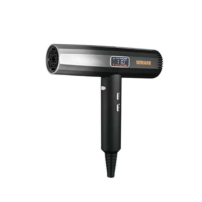 Secador De Cabello Wmark Pro. 2000w Ultra Ligera Silver