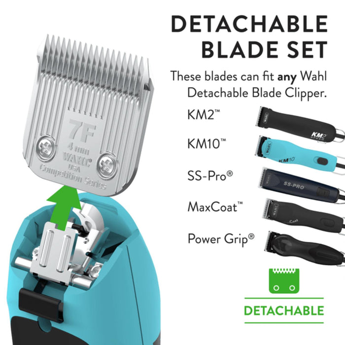 Repuesto Cuchilla Para Wahl Professional Mascotas 7F 4mm