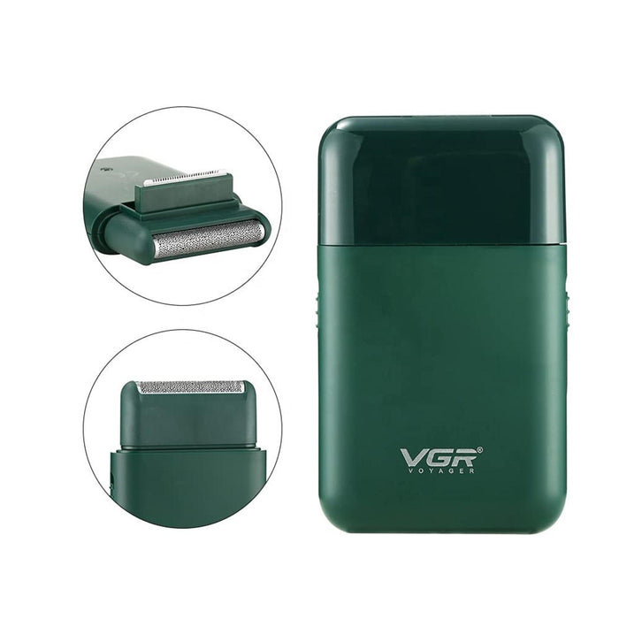 Afeitadora Mini Shaver y Trimmer VGR390 Viaje Recargable