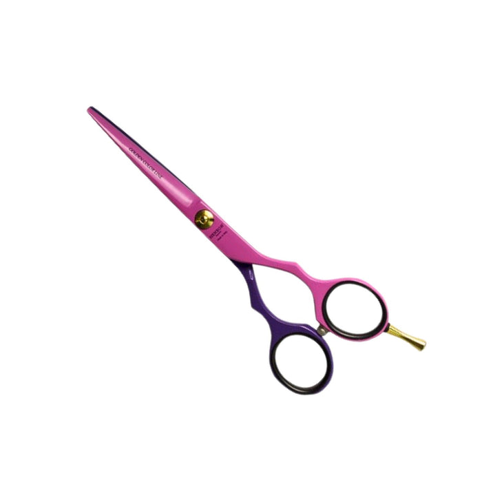 Tijera Henbor Italiana 782P Filo Navaja 6'' Rosado & Purpura