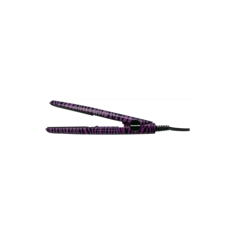 Plancha Alisadora De Viaje TeknikPro Mini Tatoo 17 Cm +Bolso
