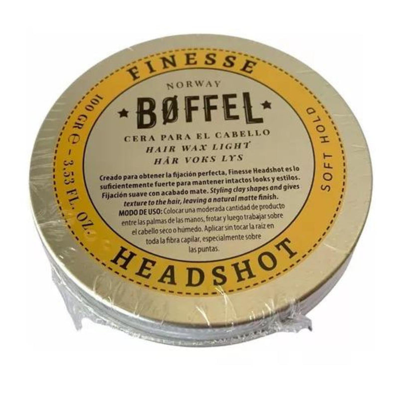 BOFFEL® Hair Wax Soft Hold Cera Finesse Headshot 100gr