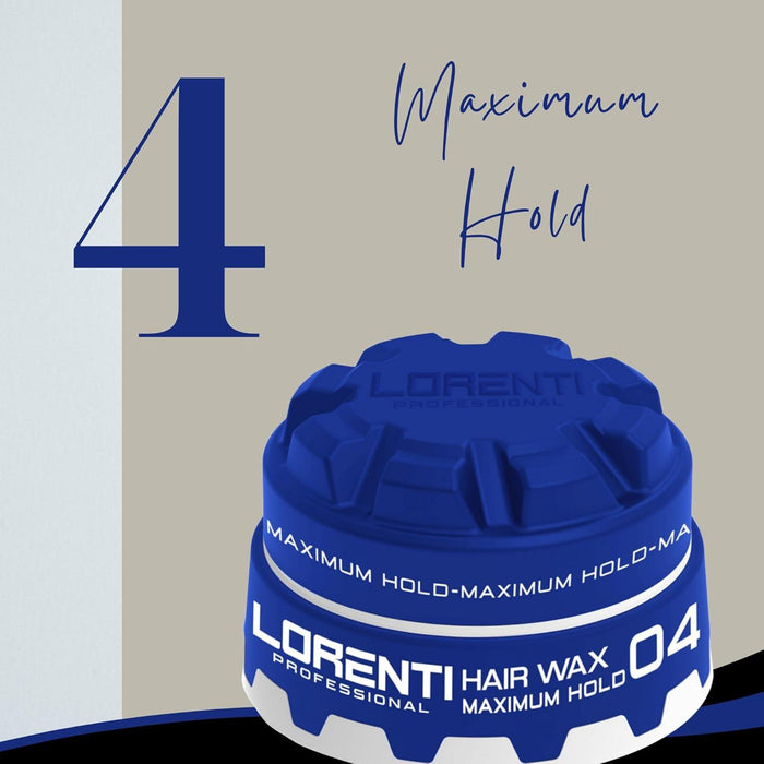 Lorenti cera para Cabello 04 Fijacion Fuerte 150ML