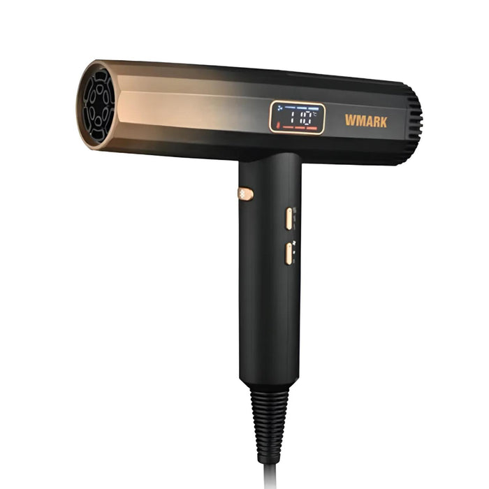 Secador De Cabello Wmark Prof. 2000w Ultra Ligera Gold