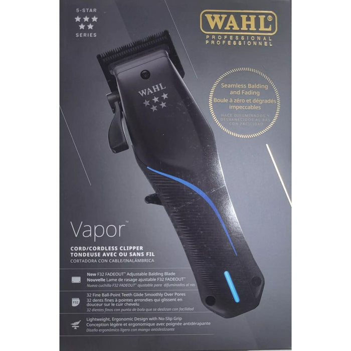 Maquina Wahl Cortapelo Vapor Inalámbrico Cordless 5 Star.