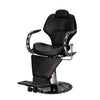 Sillón de Barbero Bling XL Black Reclinable e Hidráulico