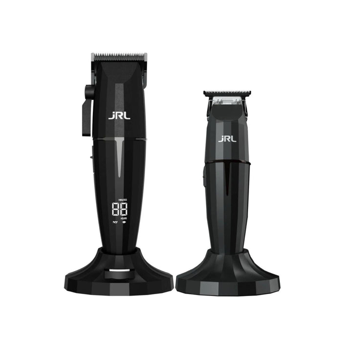 Barber Combo JRL Onyx Cortadora Y Patilera  Ghost  1  Negro