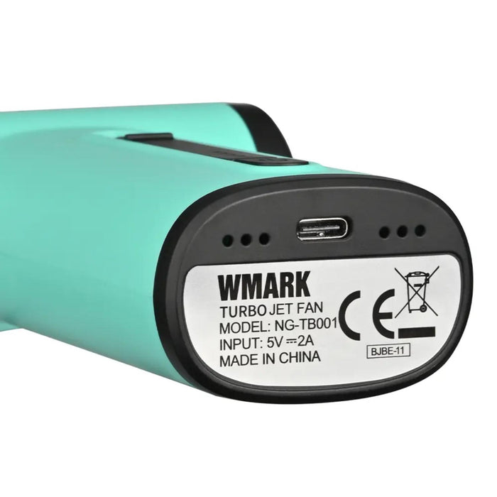 Soplador De Alta Potencia Pistola Mini Jet Wmark NG-TB001 Azul