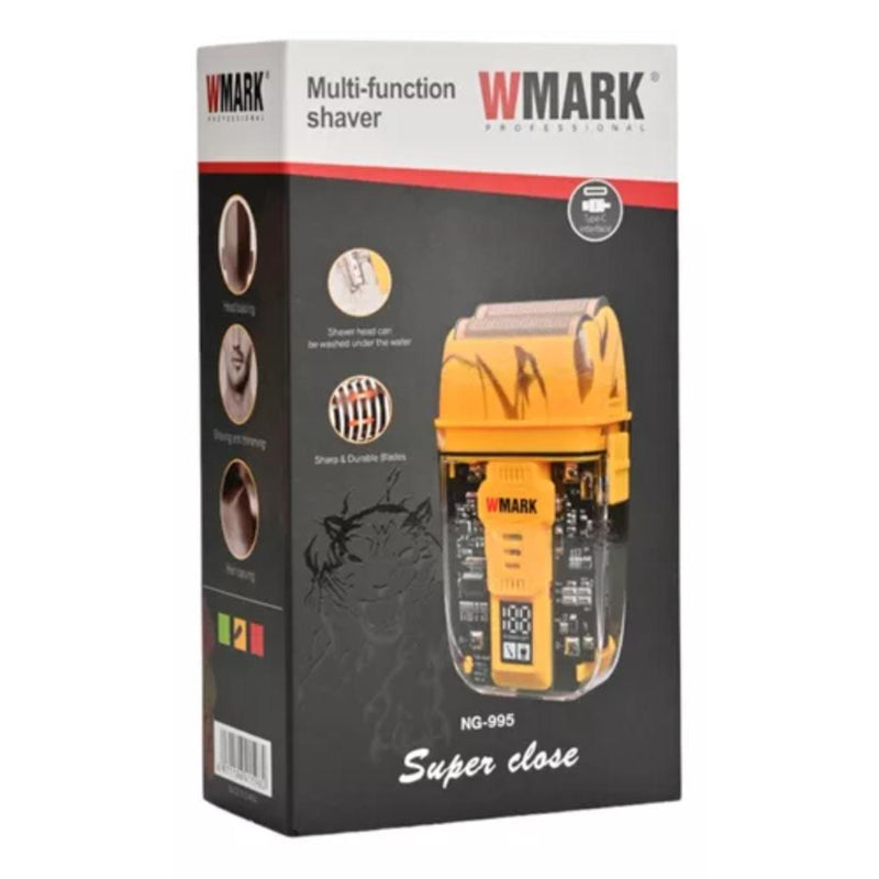 Máquina Afeitadora Cabello Profesional Wmark NG995 Amarillo
