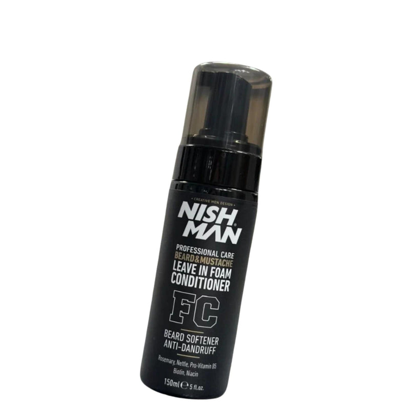 Nishman Foam Conditionador Espuma Anti-Caspa Barba Y Bigote
