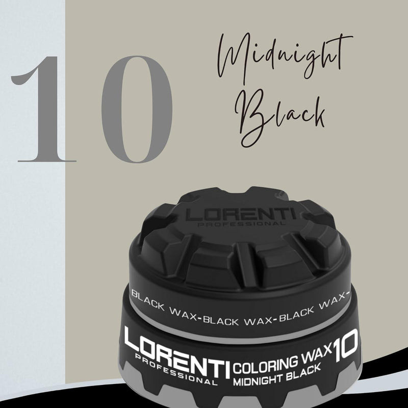 Lorenti Cera para Cabello 10 Pigmento Negro 150ML
