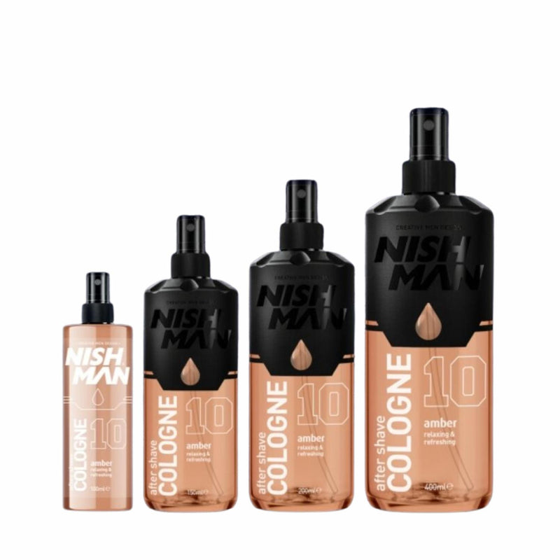 Nishman Colonia para después del afeitado Amber N°10 400 ml