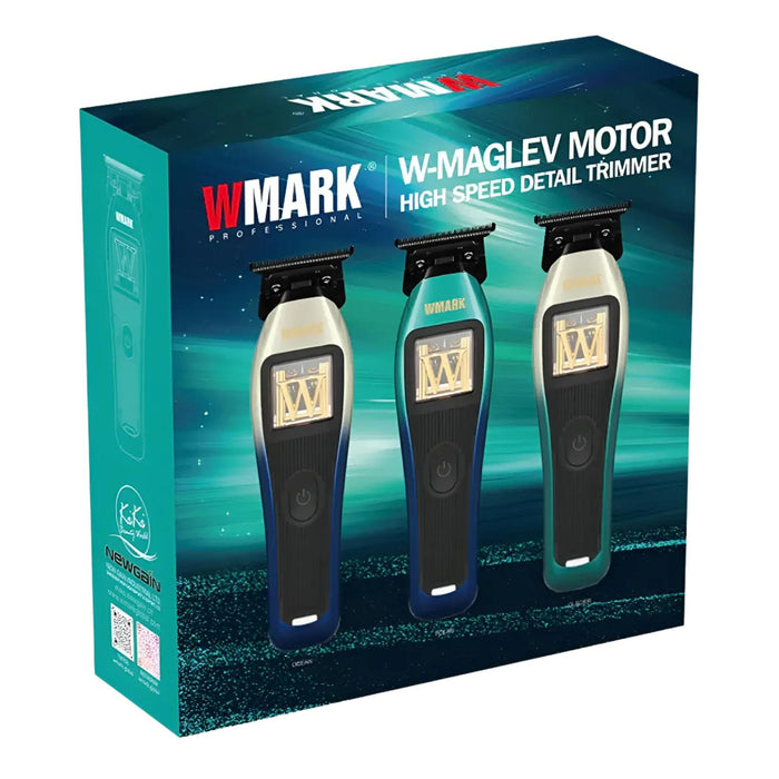 Maquina Patillera Inalámbrica Wmark NG-XT1 Polar + Carcasas