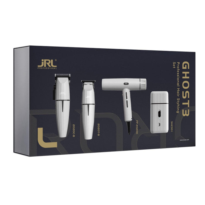 JRL Pro. Combo Onyx Ghost 3 Clipper,Trimmer,Shaver y Secador