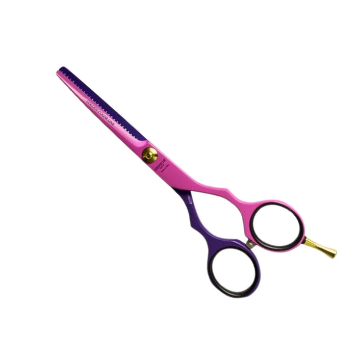 Tijera Henbor Italiana 783P Esculpidora 6 Rosado & Purpura