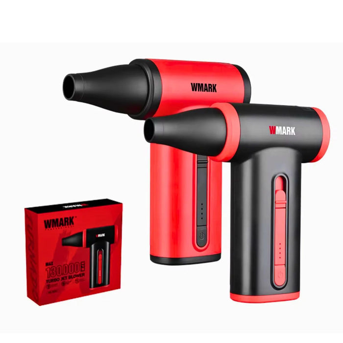 Soplador De Alta Potencia Pistola Mini Jet Wmark NG-TB001 BLK
