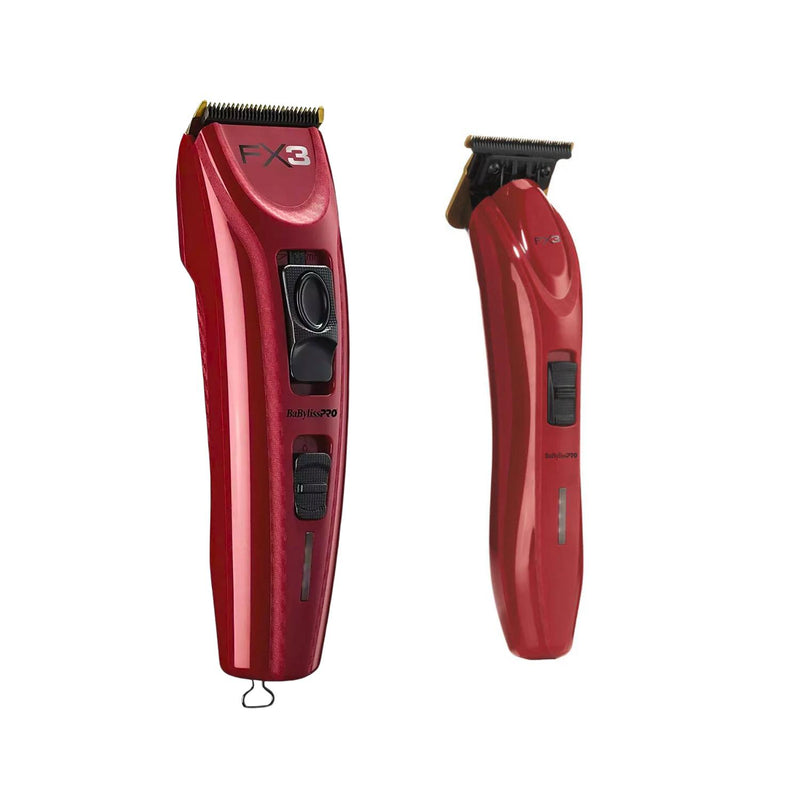 Combo BabylissPro FX3 Cortadora De Pelo+ Patillera FX3 Trimmer