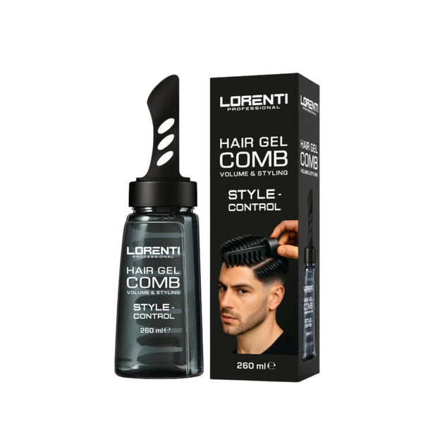 Lorenti Gel Para Cabello con Peine para Controlar el Estilo 260ML