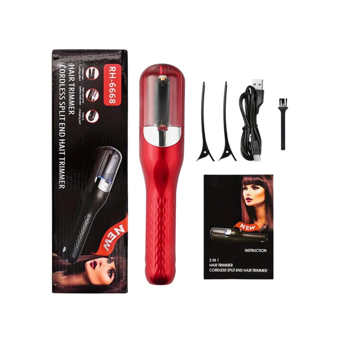Cortadora De Puntas Abiertas Y Dañadas Del Cabello