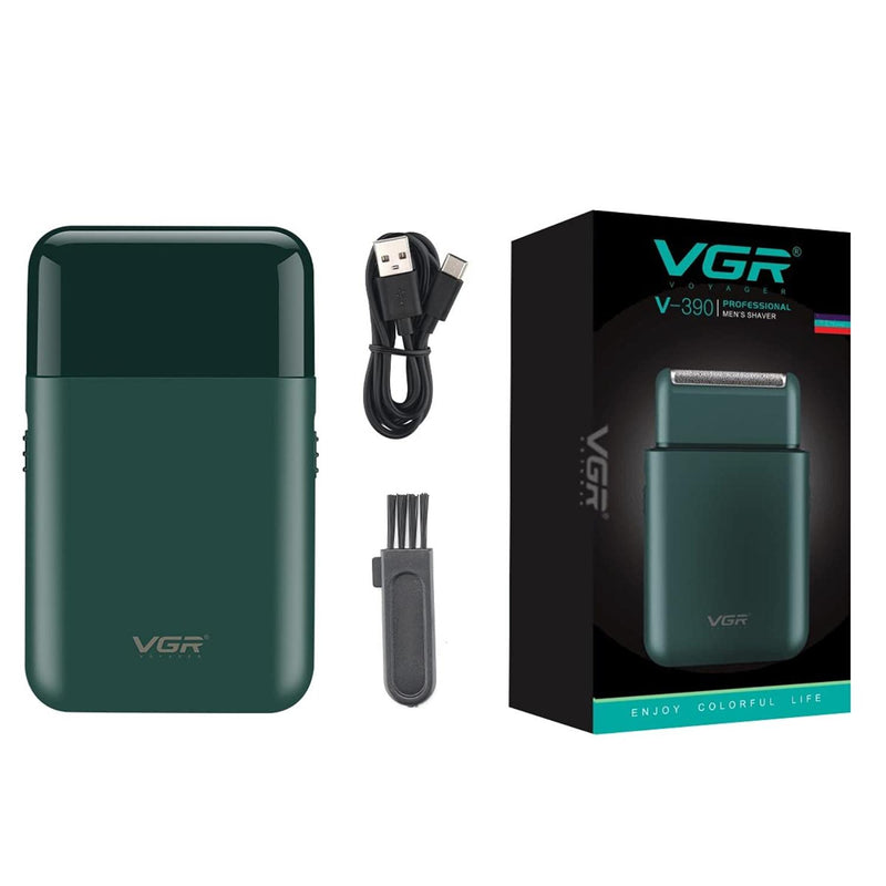 Afeitadora Mini Shaver y Trimmer VGR390 Viaje Recargable