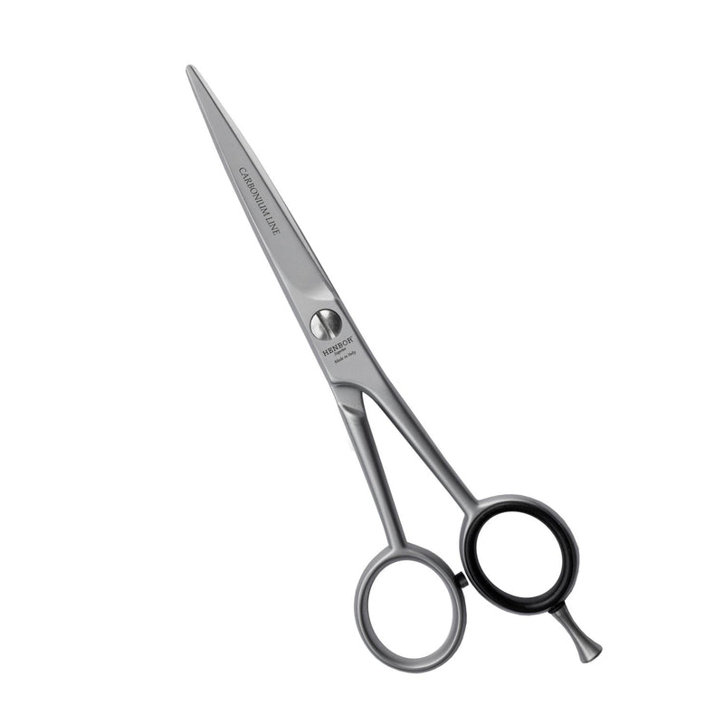 Tijera Henbor Italiana Microdentada 795 Carbonium Line 5.5''
