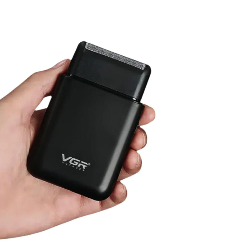 Afeitadora Mini Shaver y Trimmer VGR390 Viaje Negro
