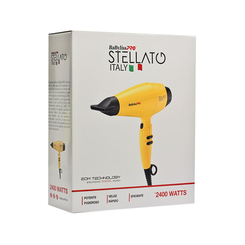 Secador de Pelo Babyliss Pro Stellato Rápido Evolution 2400W