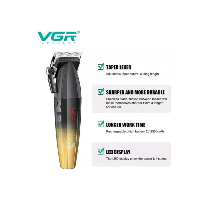 Máquina Cortapelo VGR003 Clipper Profesional Voyager 9000RPM