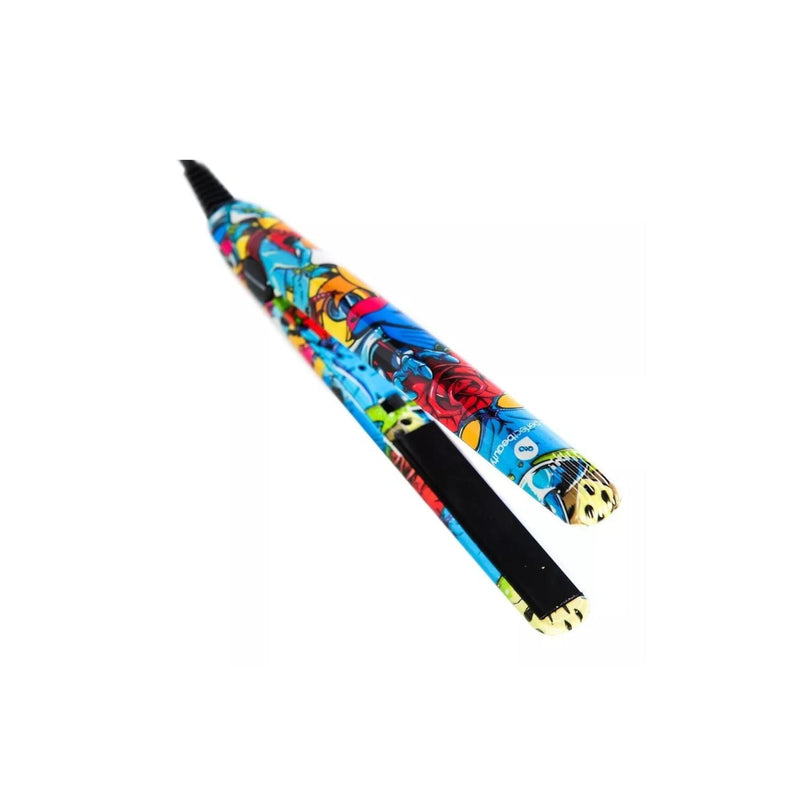 Plancha Alisadora De Viaje TeknikPro Mini Tatoo 17 Cm +Bolso