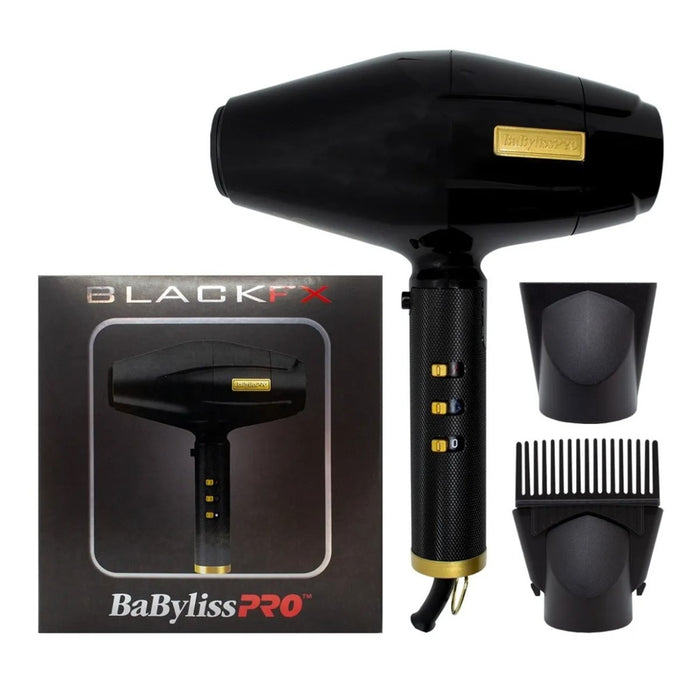 Secador de pelo Babyliss Pro Black FX barberia 2000w Italia