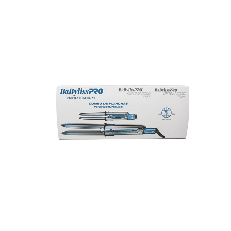 Kit Babyliss Plancha optima 3000 + Plancha optima mini 2000