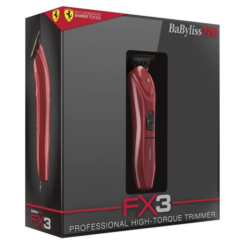 Babyliss Pro Fx3 Ferrari Maquina Trimmer Patillera Inalámbrica