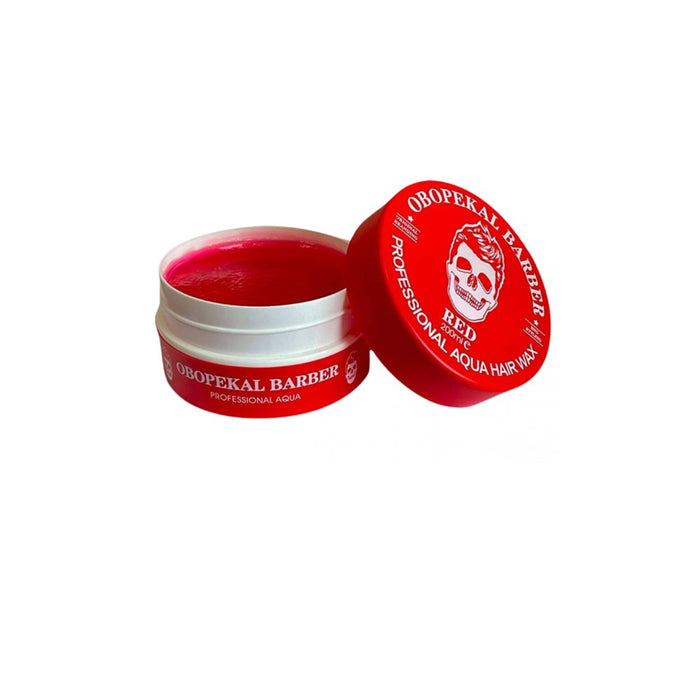 Obopekal Cera Para Cabello Gel Rojo Pomada Capilar Barbería