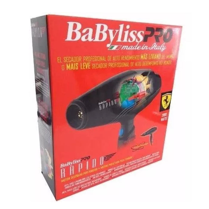 Secador Ultraligero de Máxima Potencia Pro Rápido BabylissPro