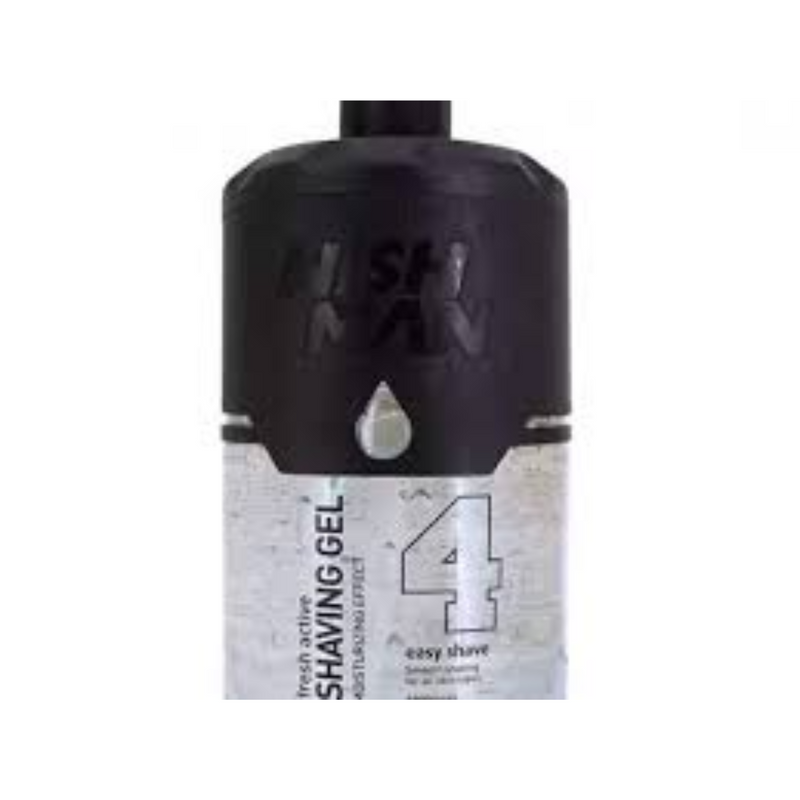 Shaving Gel NishMan Easy Shave 4 Silver Gel de afeitar