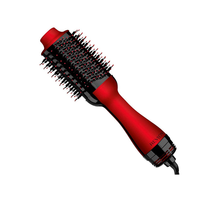 Revlon Cepillo Secador De Pelo Voluminizador Anti Frizz Rojo