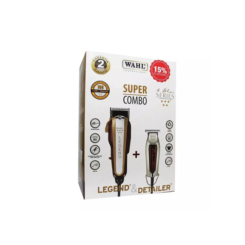 Wahl Barber Combo Legend + Detailer Patillera Trimmer